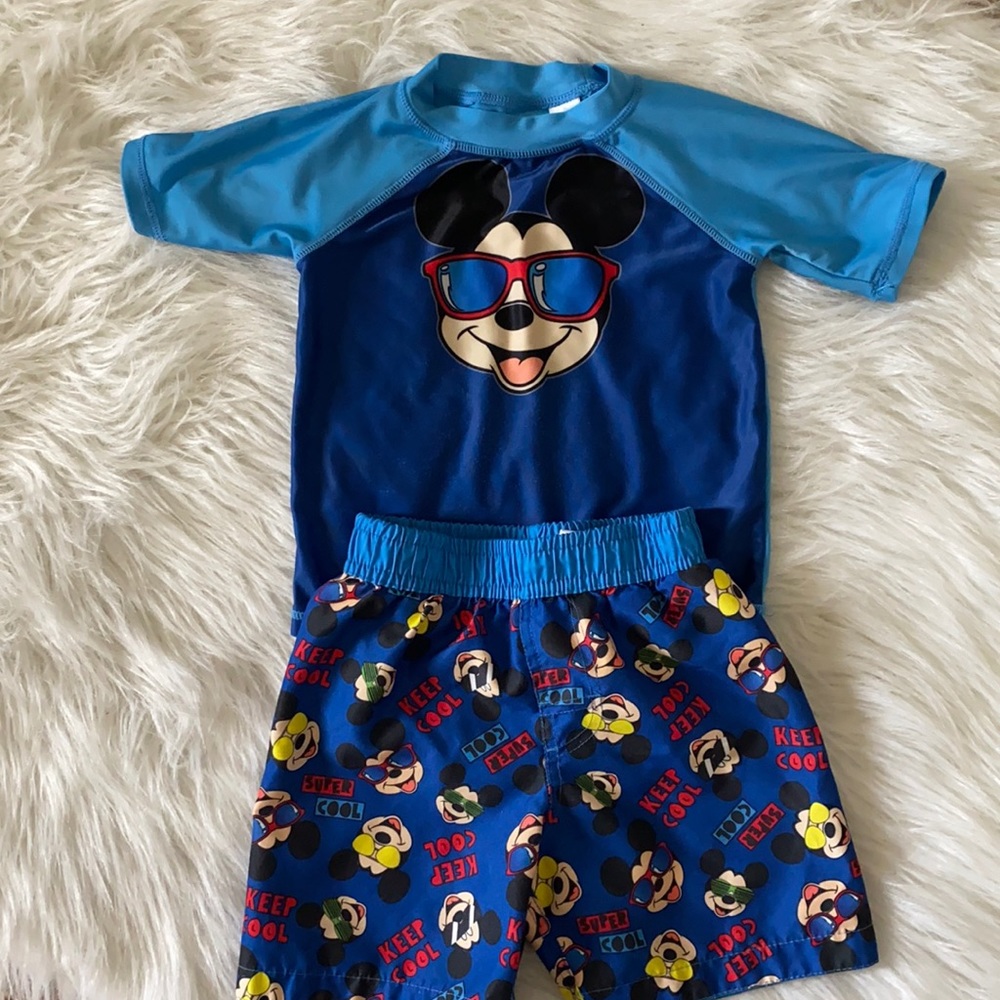 Swim Trunks and Swim Shirt